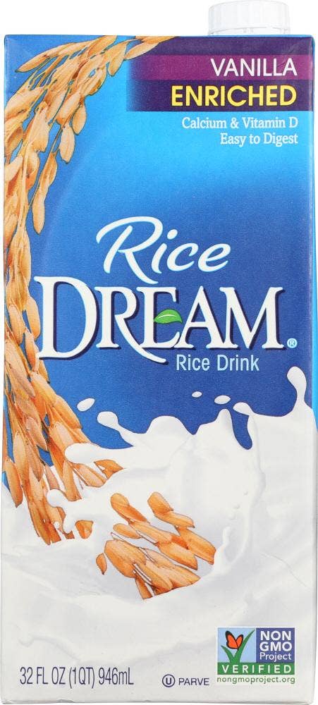 KeHE Distributors, LLC - Vente Poudres protéinées/superaliments - Boisson de riz enrichie à la vanille Rice Dream, 32 fl oz0