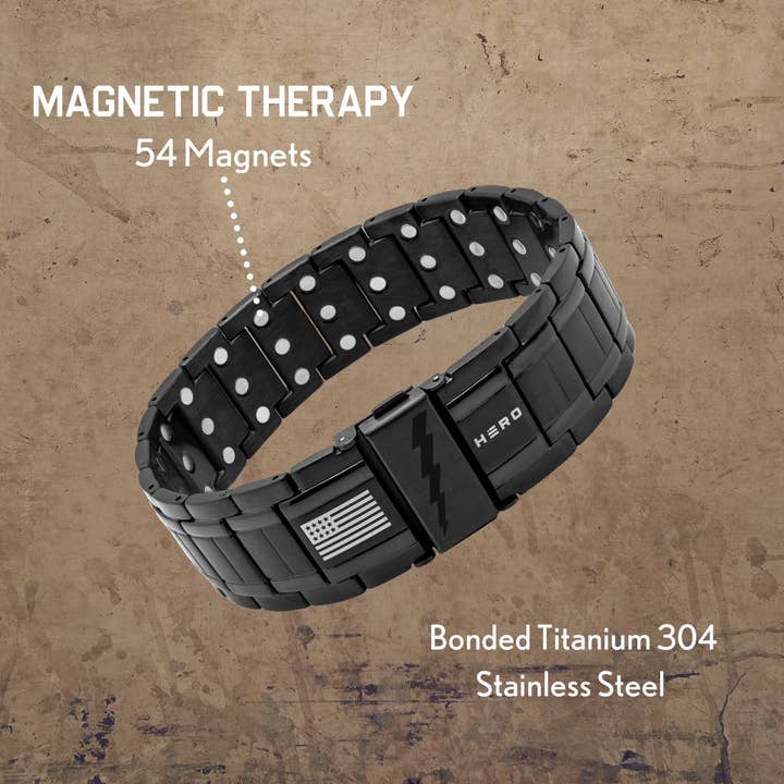 The Hero Company – wholesale Vävt/flätat armband – The Hero Company- Abrams Thunderbolt Tank magnetiskt armband: Hjälper para veteraner med en servicehund eller skyddshund -Faire