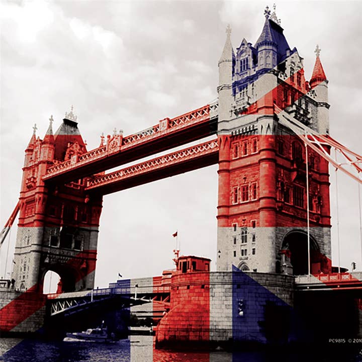 Tower Bridge (Union Jack) pour la vente par Pyramid International