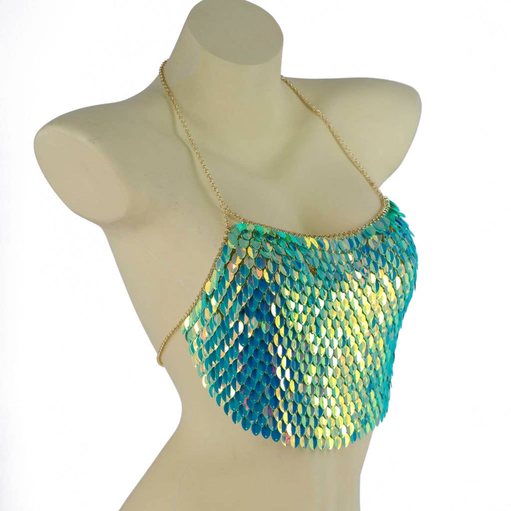 Western Fashion - Vendita all'ingrosso Camicetta - Donna - 14383 - Top con scollo all'americana con foglie arcobaleno32