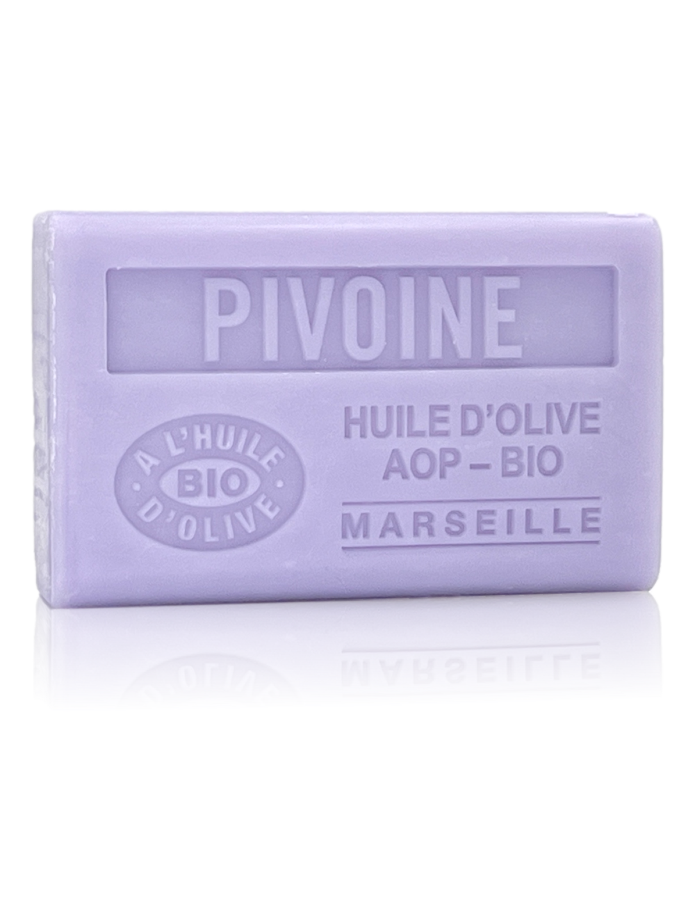 Savons.nl - Savon de marseille distributeur - Vente Pains de savon - AOP - Savon à l'huile d'olive biologique Pivoine3