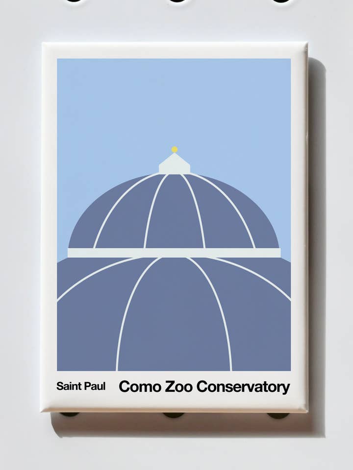 Magnet | Como Zoo Conservatory | Saint Paul for wholesale by Little Dipper Art