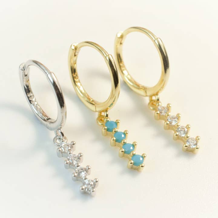 Dangle Hoop Earrings for wholesale by Diat