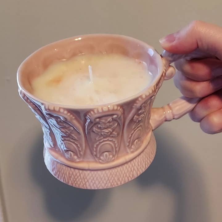 SpillProofLiquid - Wholesale Jar/Filled Candle - Custom Handcrafted Upcycled Container Candles6