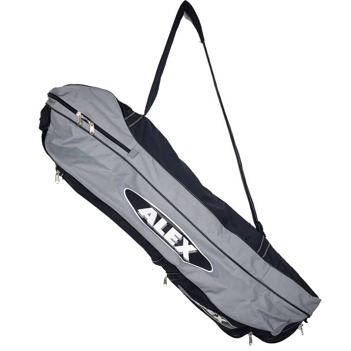 Alex Hockeytaschen 'Player' in Grau/Schwarz für den Großhandel von NHP International