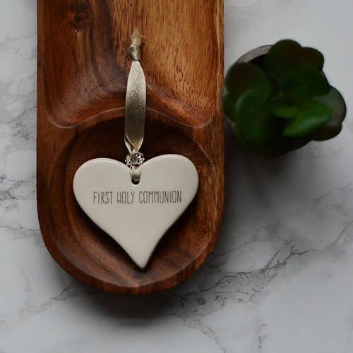 Dimbleby Ceramics - Vente Jeton/pièce de collection - Coeurs religieux en céramique3