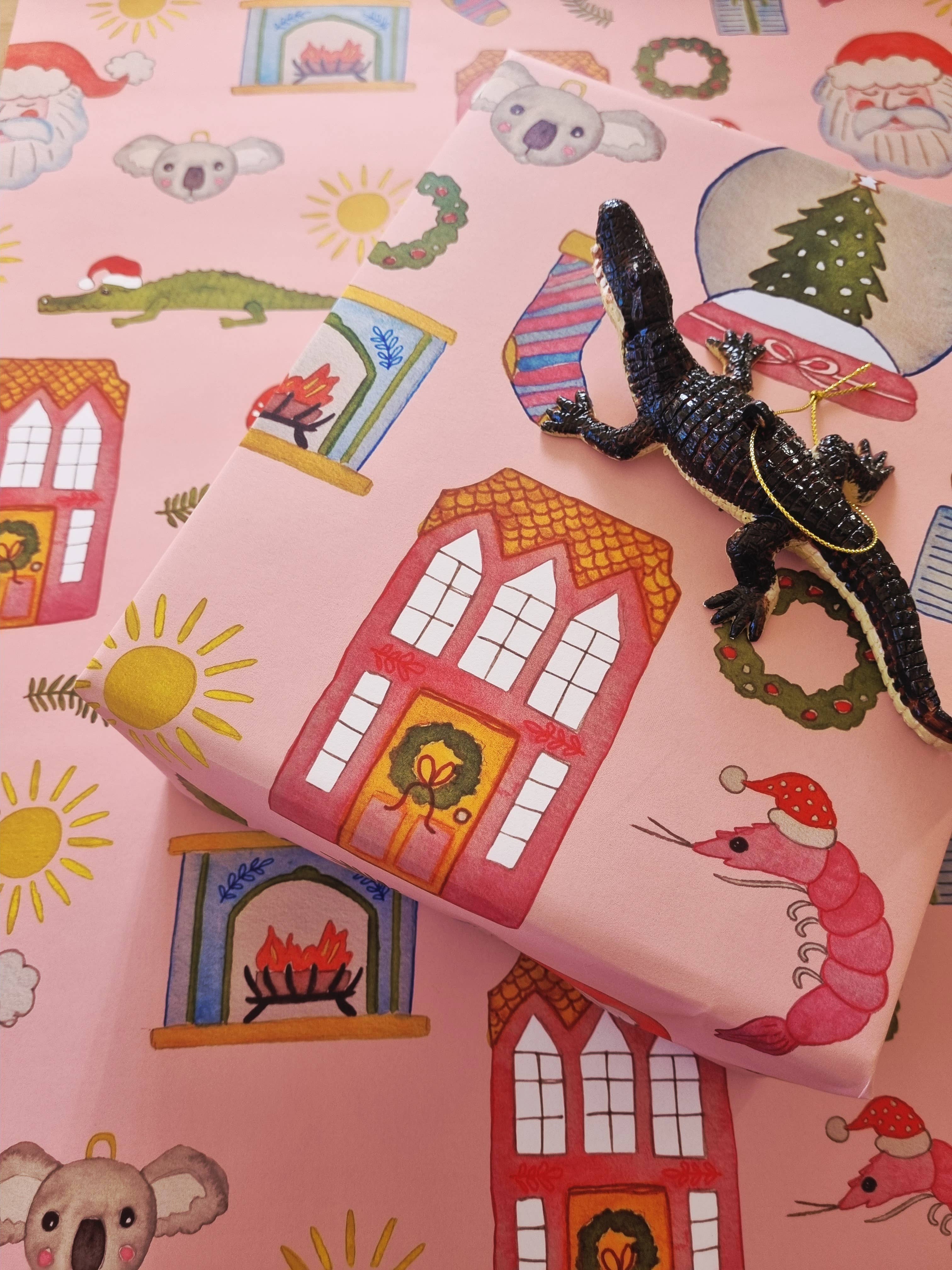 Bosa Art Co - Wholesale Flat wrap - Wrapping Paper / Joyful Christmas7