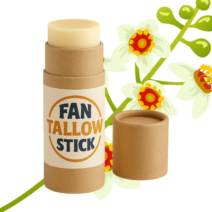 Baume à lèvres à la résine d'encens – Format voyage de 10 g pour la vente par FanTallowStick