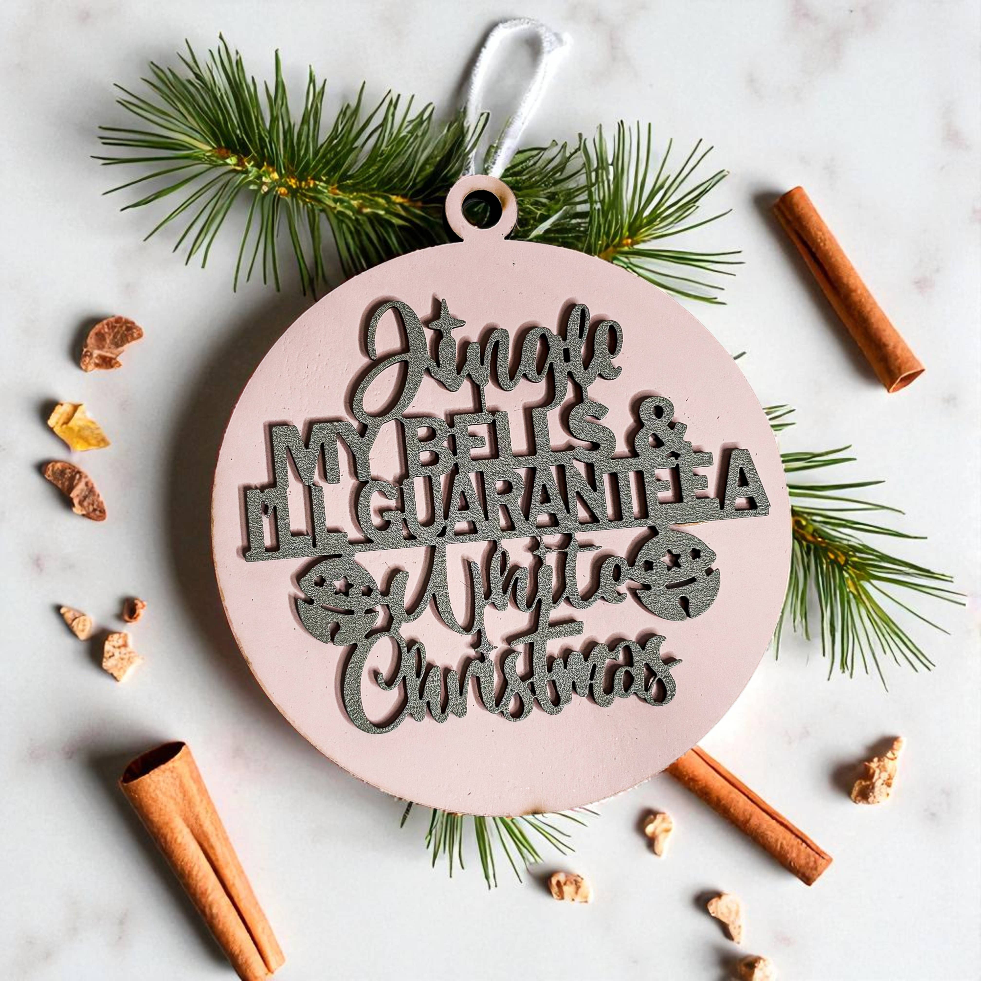 Gia Roma - Wholesale Ornament - Hanging Christmas Decor + Handmade Wooden Ornament Funny112