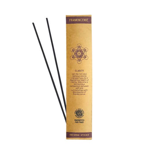 FRANKINCENSE / CLARITY: Natural Incense Sticks for wholesale by Indo Naturals