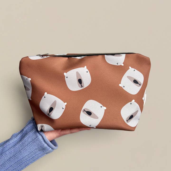 Bolsa de higiene pessoal · Ursos marrom por atacado de De Lange Tafel