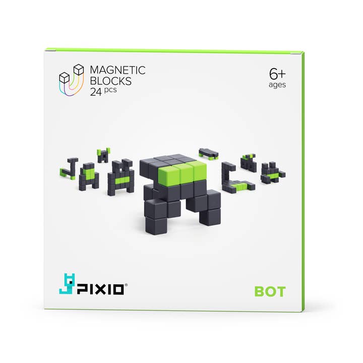 PIXIO - Wholesale Building Set - Kids - Story Series Assorted Magnetic Blocks Display1