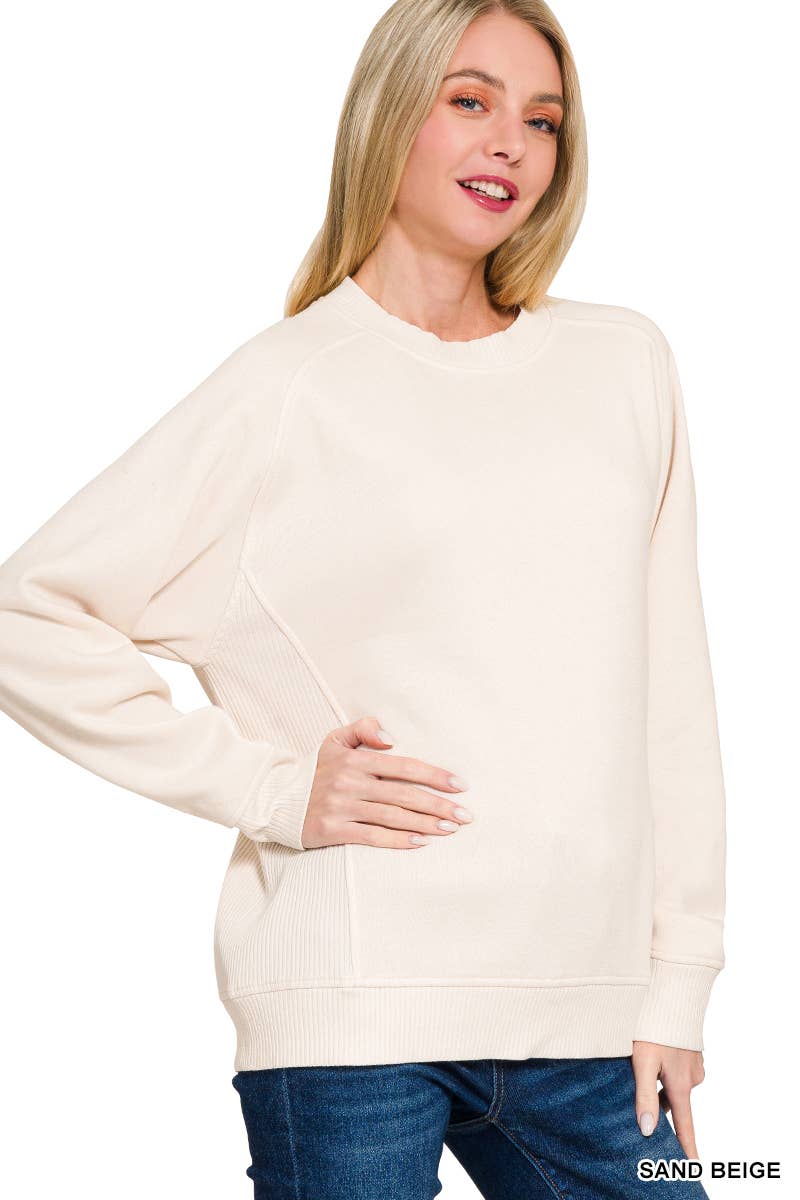 42POPS – wholesale Sweatshirt – Women's – ",.._ Fleece Round Neck Sweatshirts68