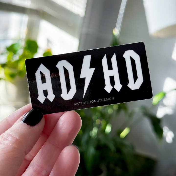 Stone Donut Design, LLC - Wholesale Sticker - ADHD Vinyl Sticker4
