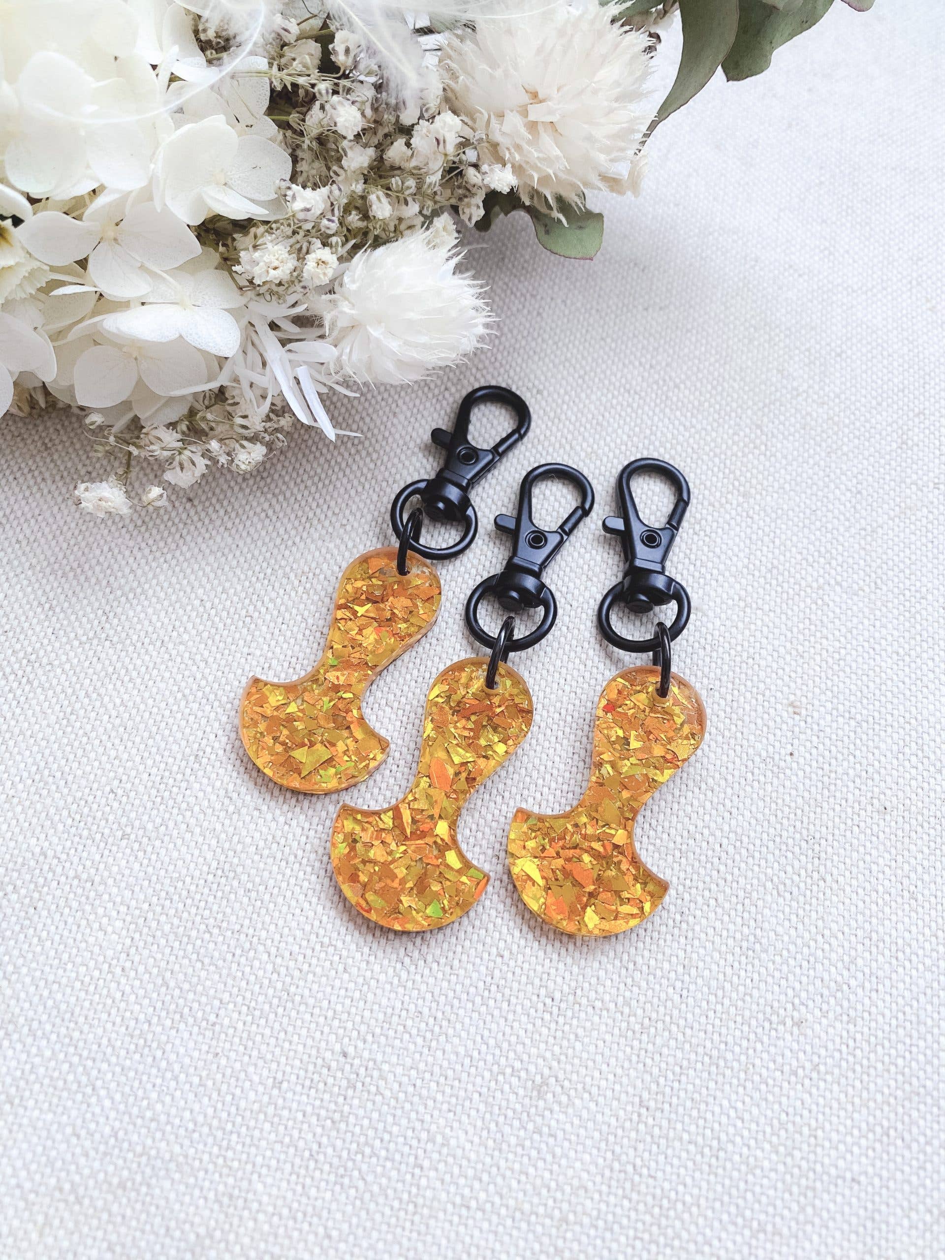 Chuckle & Wood - Wholesale Keychain – Women's - Trolley Tokens - Glitter0