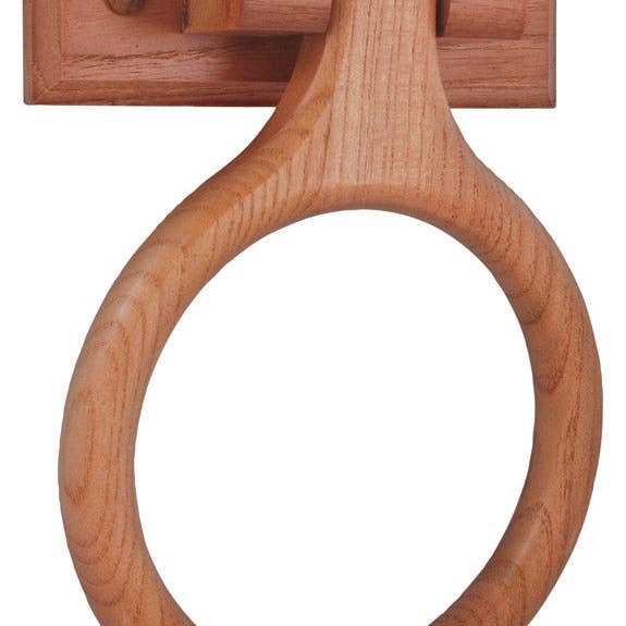 LDR - LDR Exquisite Oak Towel Ring Wood for wholesale by Everyday Supply Co