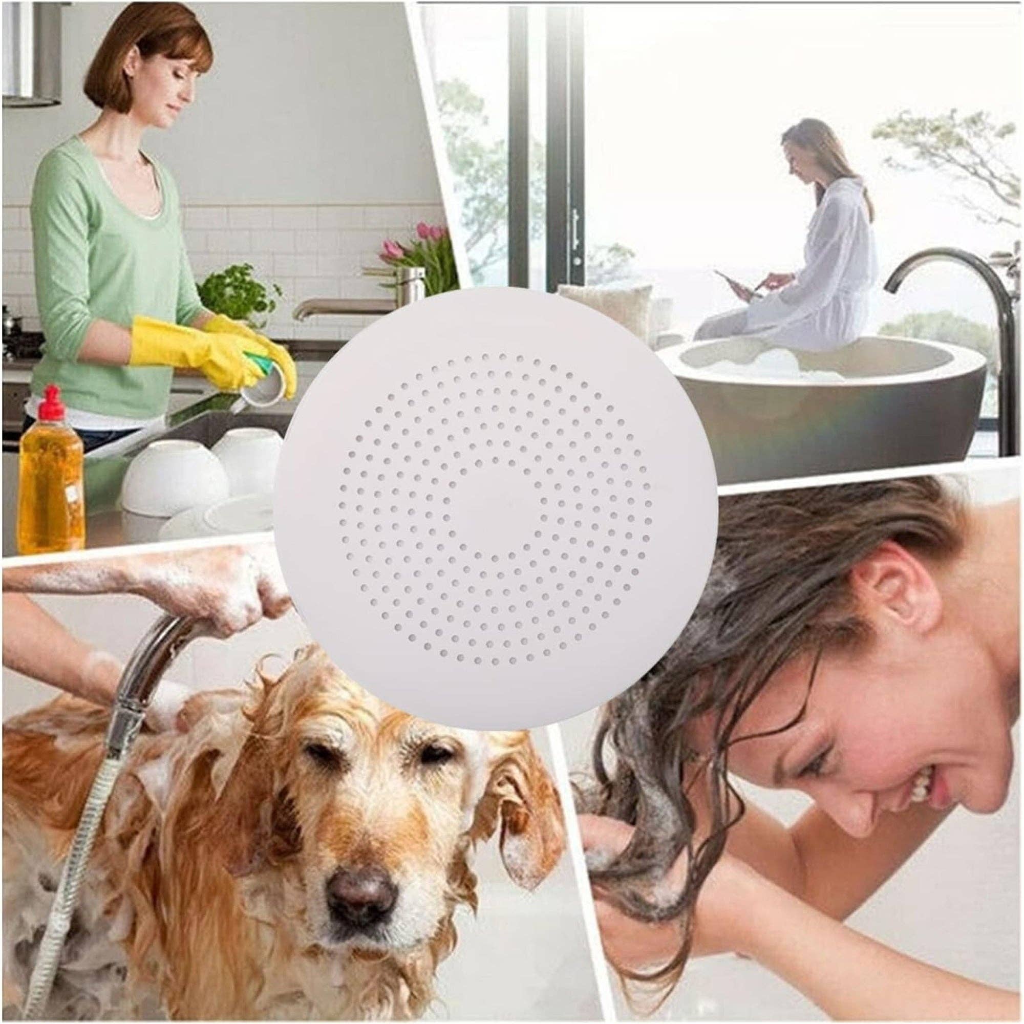 Vigor Path - Wholesale Sink Strainer/Stopper - Hair Catcher Round Silicone Hair Stopper with Suction Cup -1