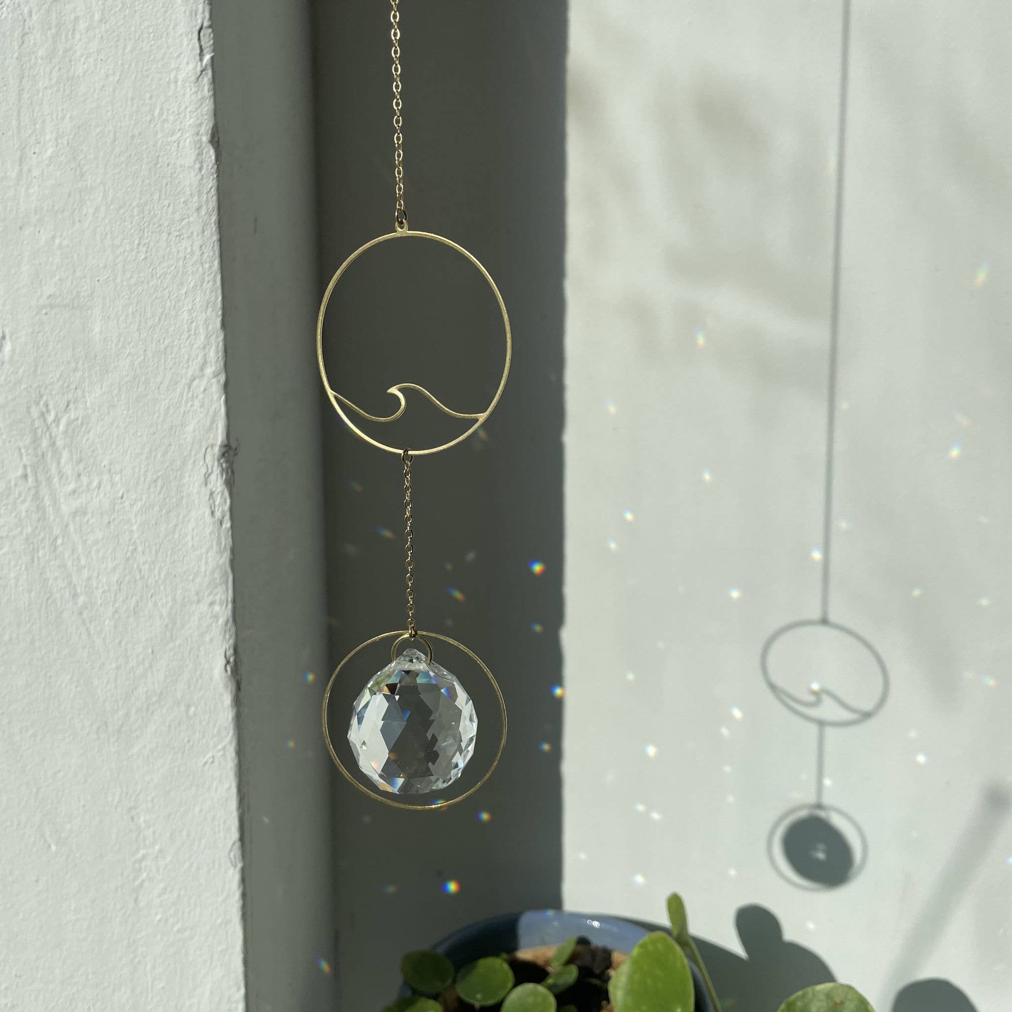 von Lani = Jewellry + Suncatchers - Wholesale Suncatcher - Suncatcher wave/light catcher/window crystal/prism3