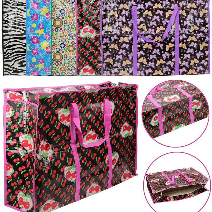 Assortiment Grand sac de courses réutilisable multi-usages surdimensionné - 31 pouces en vente sur Faire0