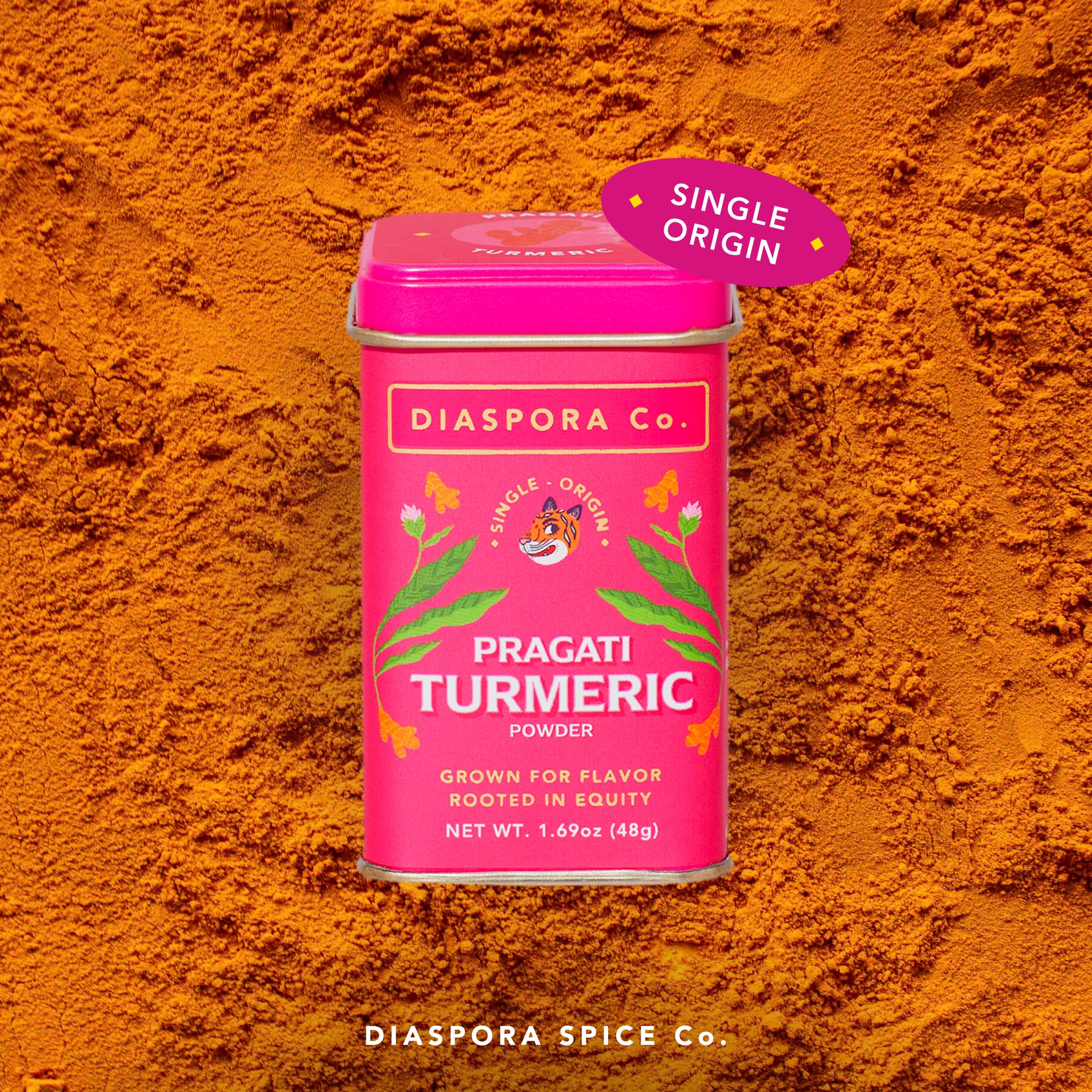 Diaspora Spice Co. - Wholesale Dried Spice - Pragati Turmeric (Powder) - Single-Origin Spice