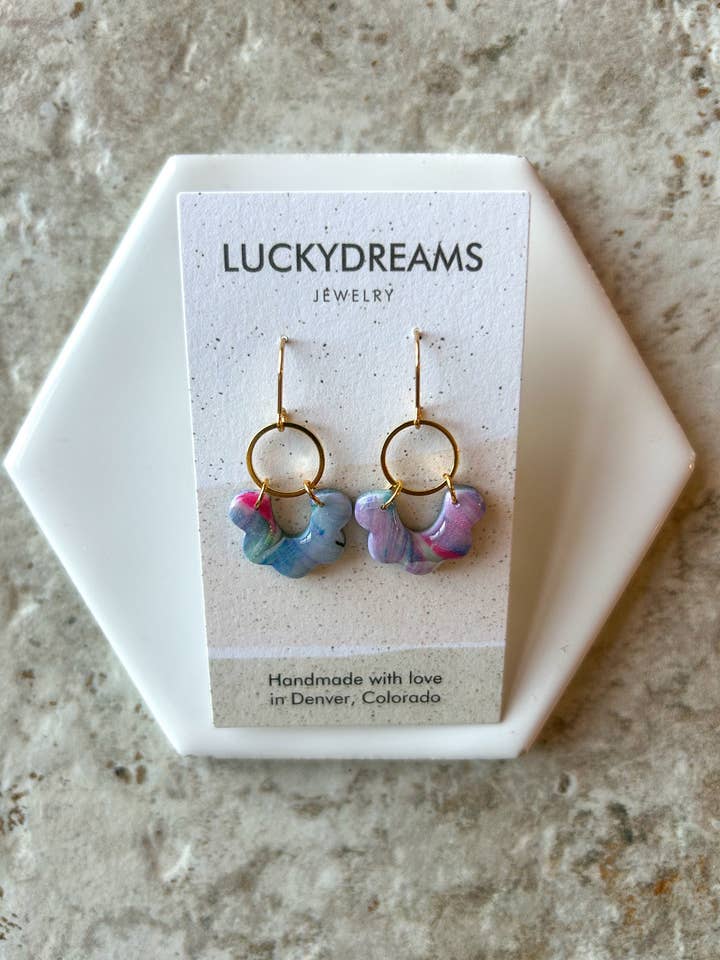 Clay Earrings- The Mini Natalia- Hypoallergenic- Lightweight - Handmade- Statement Jewelry5 for wholesale by LuckyDreams