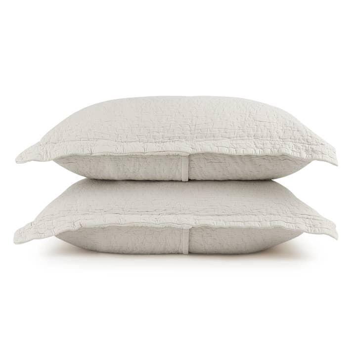 SEEDS CONCEPT - Wholesale Bedding Pillowcase/Sham - Wrinkle Washed Sham Set4