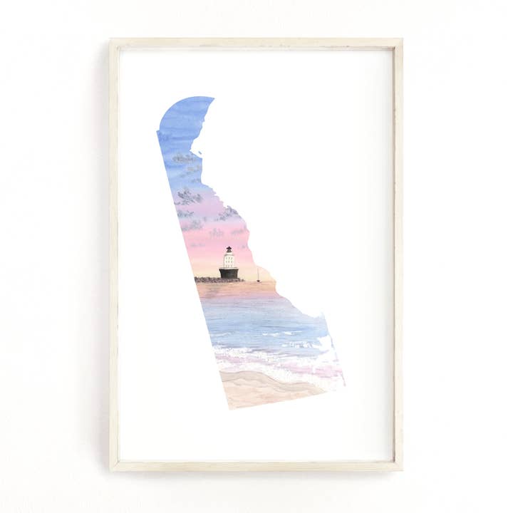 Impressão Delaware por atacado de Emilie Taylor