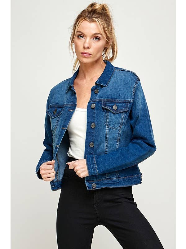 patrol jeans - Wholesale Denim Jacket - Women's - Women's Spandex Denim Jacket19