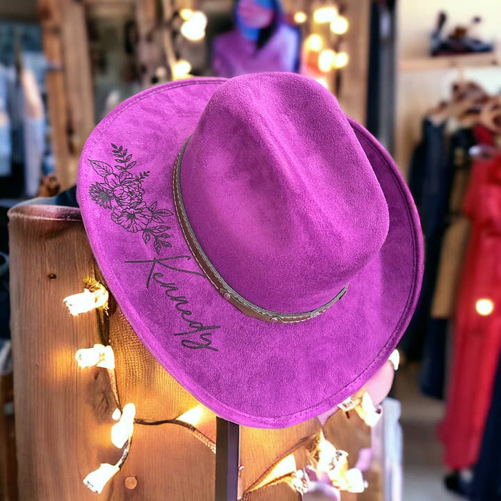 Wild Indigo - Wholesale Cowboy Hat - Kids - Custom Kids Cowboy Hat Burned Hat Western Style Hat