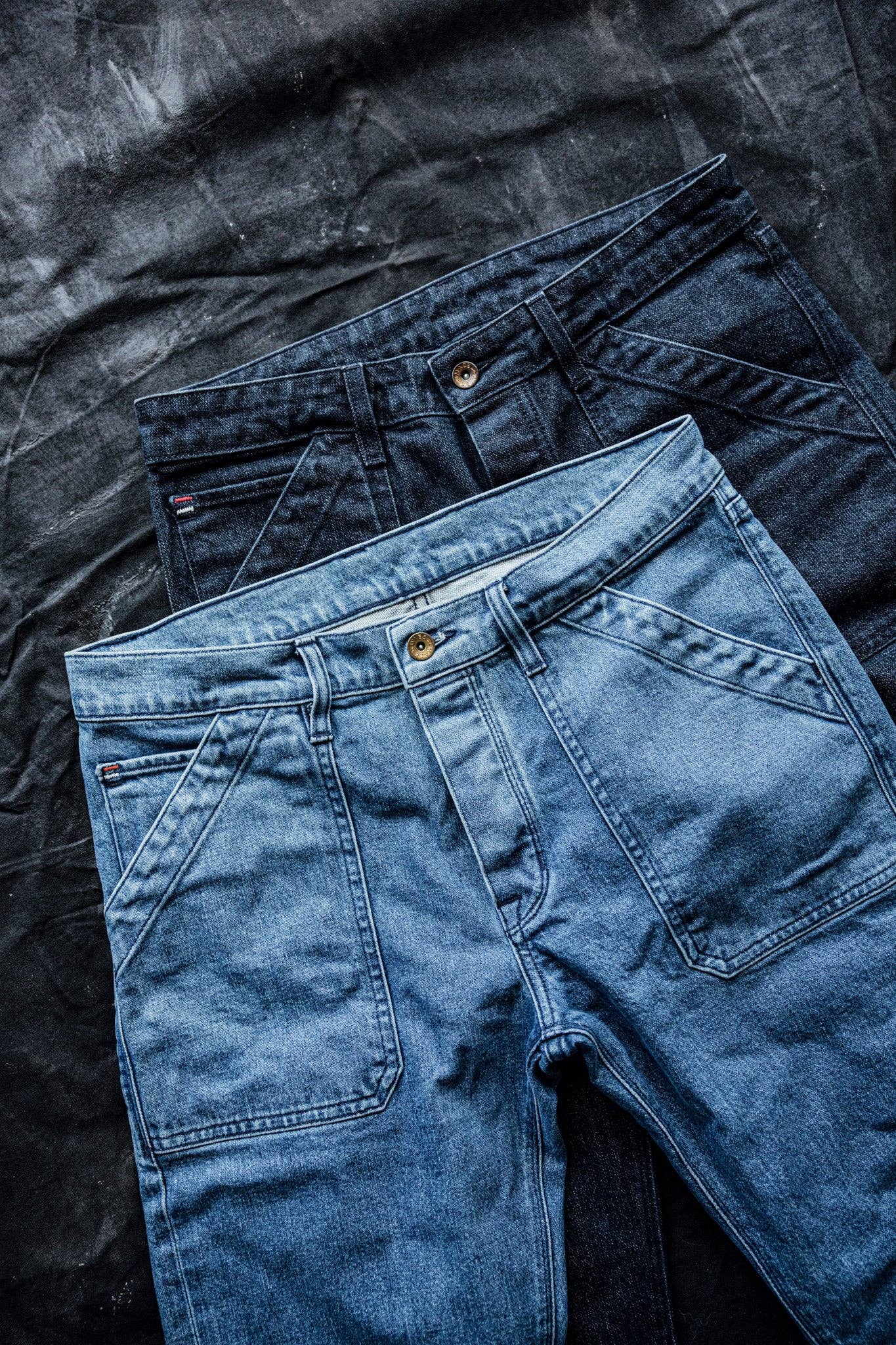 Scout Jean | Salt Wash  Denim Military Pant for wholesale on Faire3