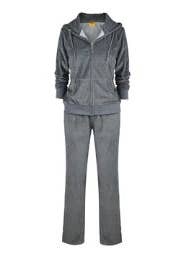 Generation XYZ - Wholesale Lounge Set - Women's - Women's Velvet Sweatshirt and Sweatpants Set (HF-LJS200)