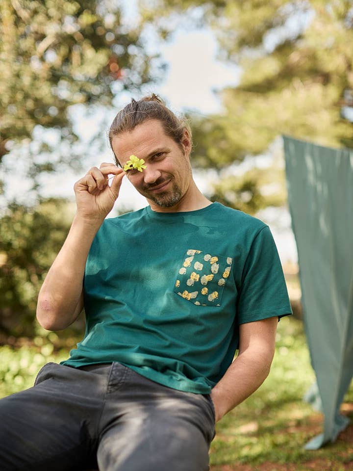 T-shirt Fer Teal per la vendita all'ingrosso da parte di Tiralahilacha