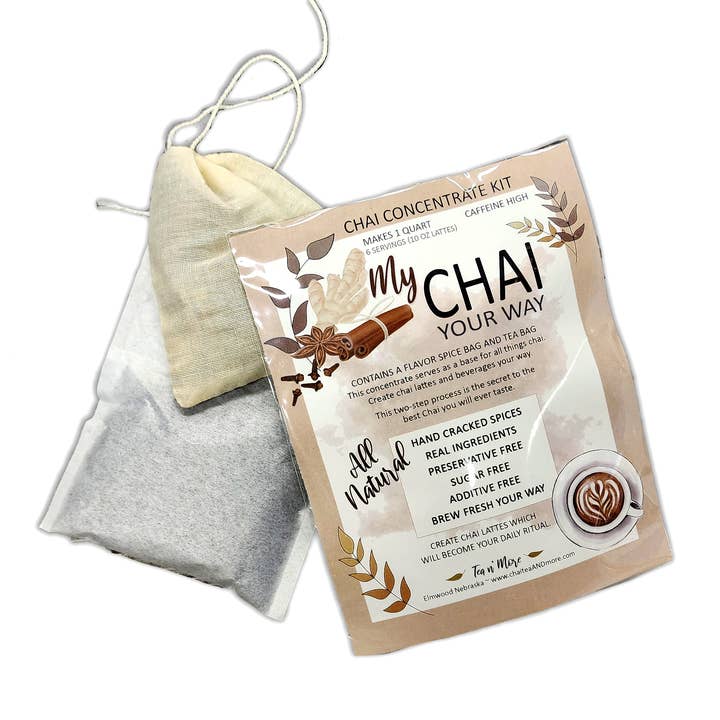 Tea n' More - Wholesale DIY Drink Kit - My Chai Your Way Concentrate Kit2