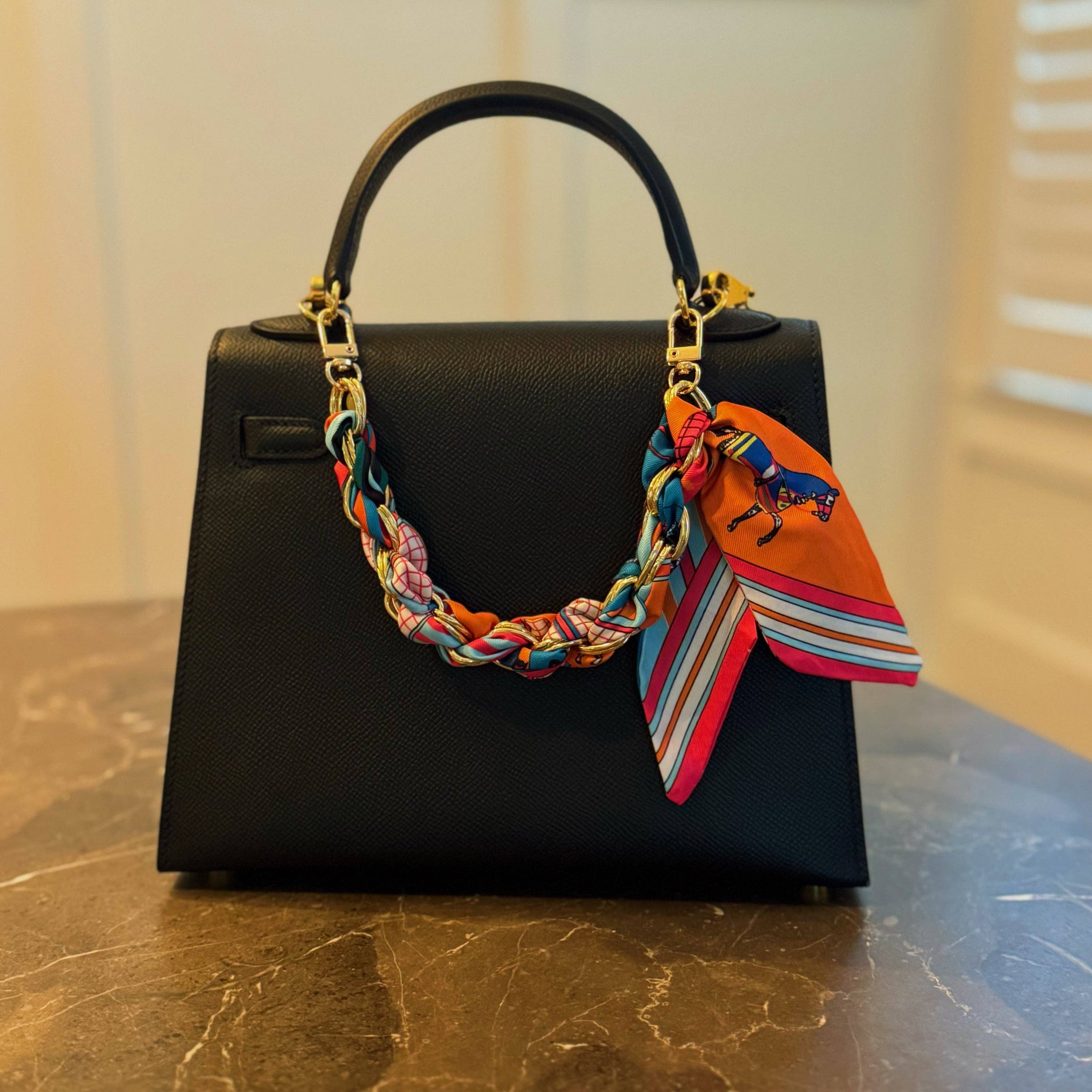 Ellison+Young – wholesale Phonecase strap – Braided Scarf Chain Phone Lanyard4