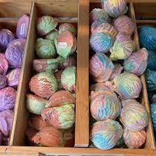 Whitetail Lane Farm Goat Milk Soap - Wholesale Bubble Bath - Bubble Scoops - Solid Bubble Bath Lavender Mint3