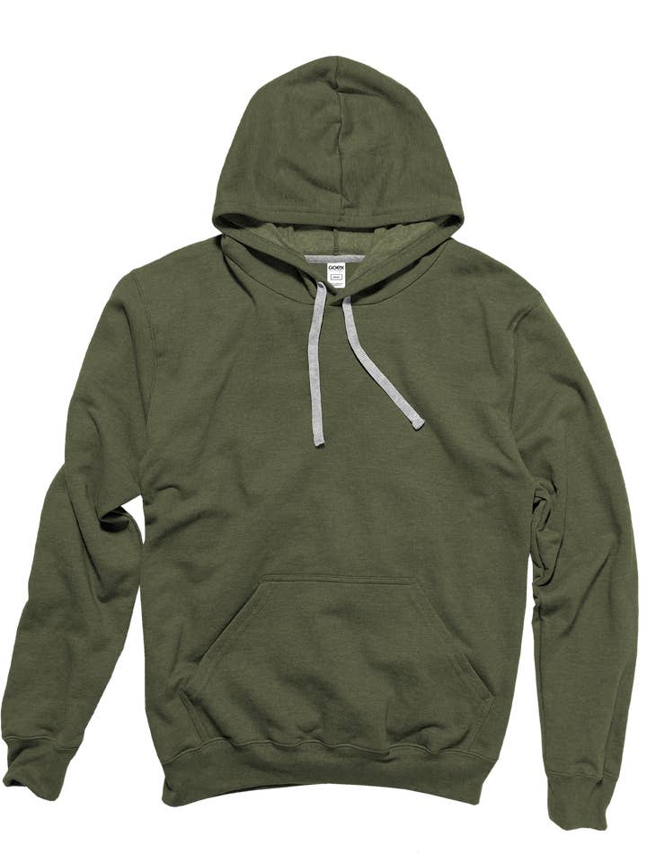 Unisex Heathered Fleece Hood for wholesale by GOEX Apparel