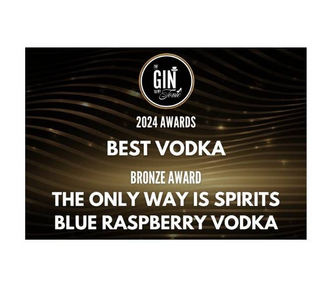 The Only Way Is Spirits – wholesale Vodka – Blue Raspberry Vodka | Raspberry Flavoured Vodka 70cl7