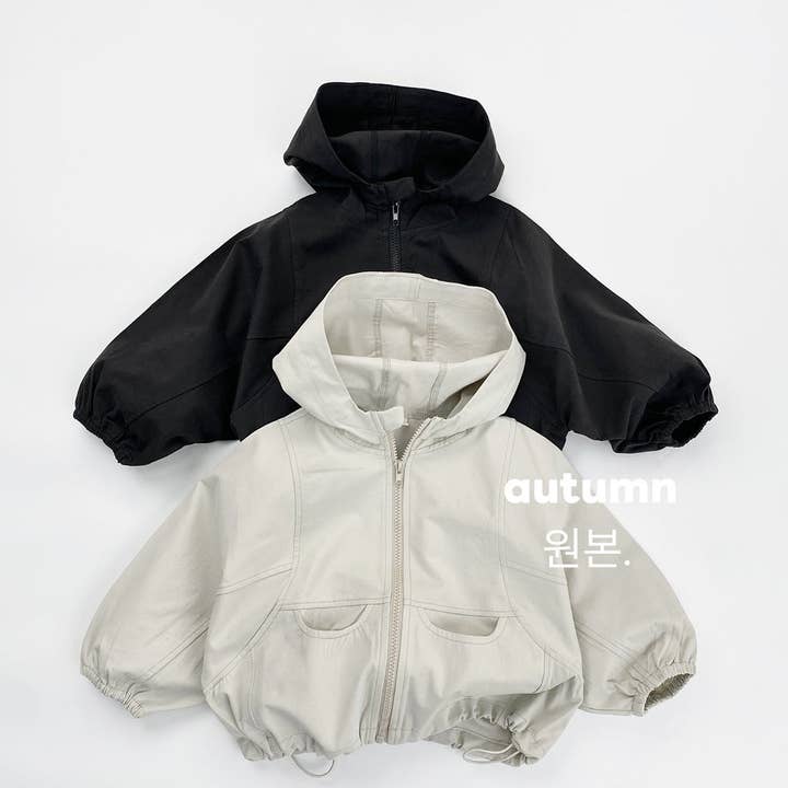 Barns huva lätt vindjacka för wholesale av shoplittleswan