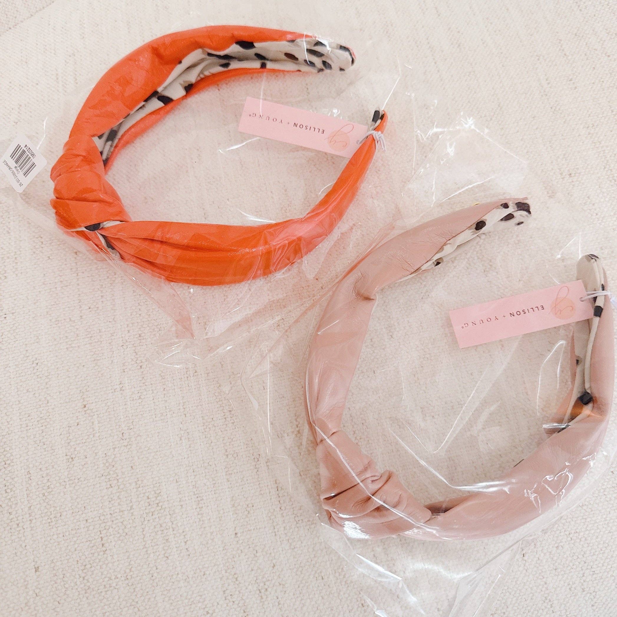 Ellison+Young – wholesale Fashion headband – women's – Patent Leather Hampton Lady Headband3