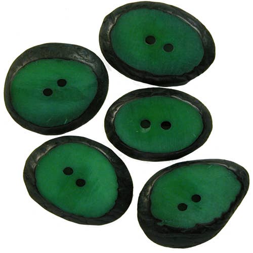 One World Projects - Wholesale Sewing Button/Snap - Small Tagua Sliced Buttons6