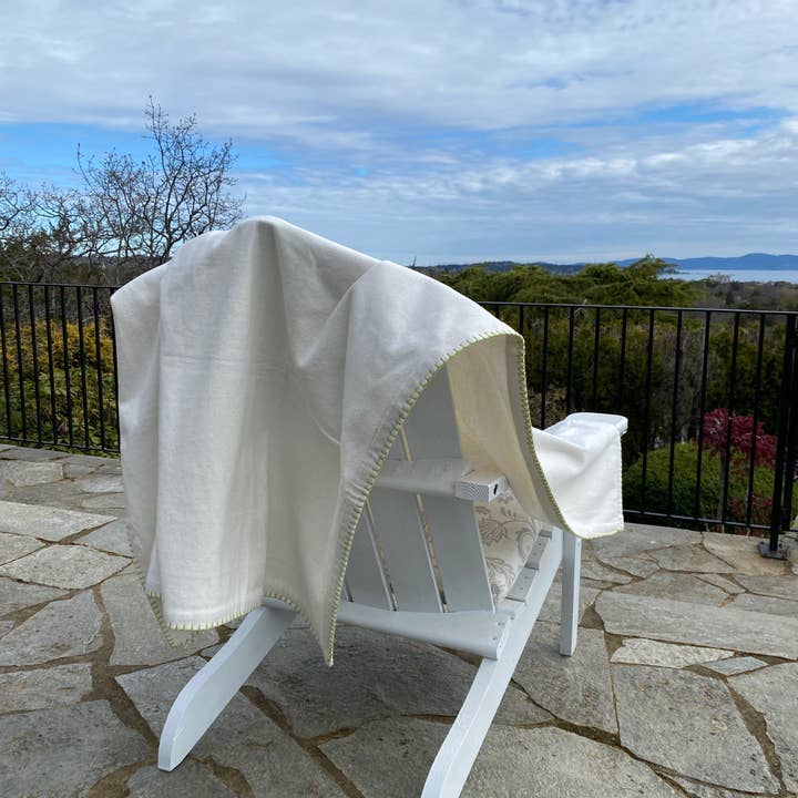 Pure Chic | Natural Home - Wholesale Throw Blanket - Recycled Cotton Lap Blanket/Throw | BRUSHED4
