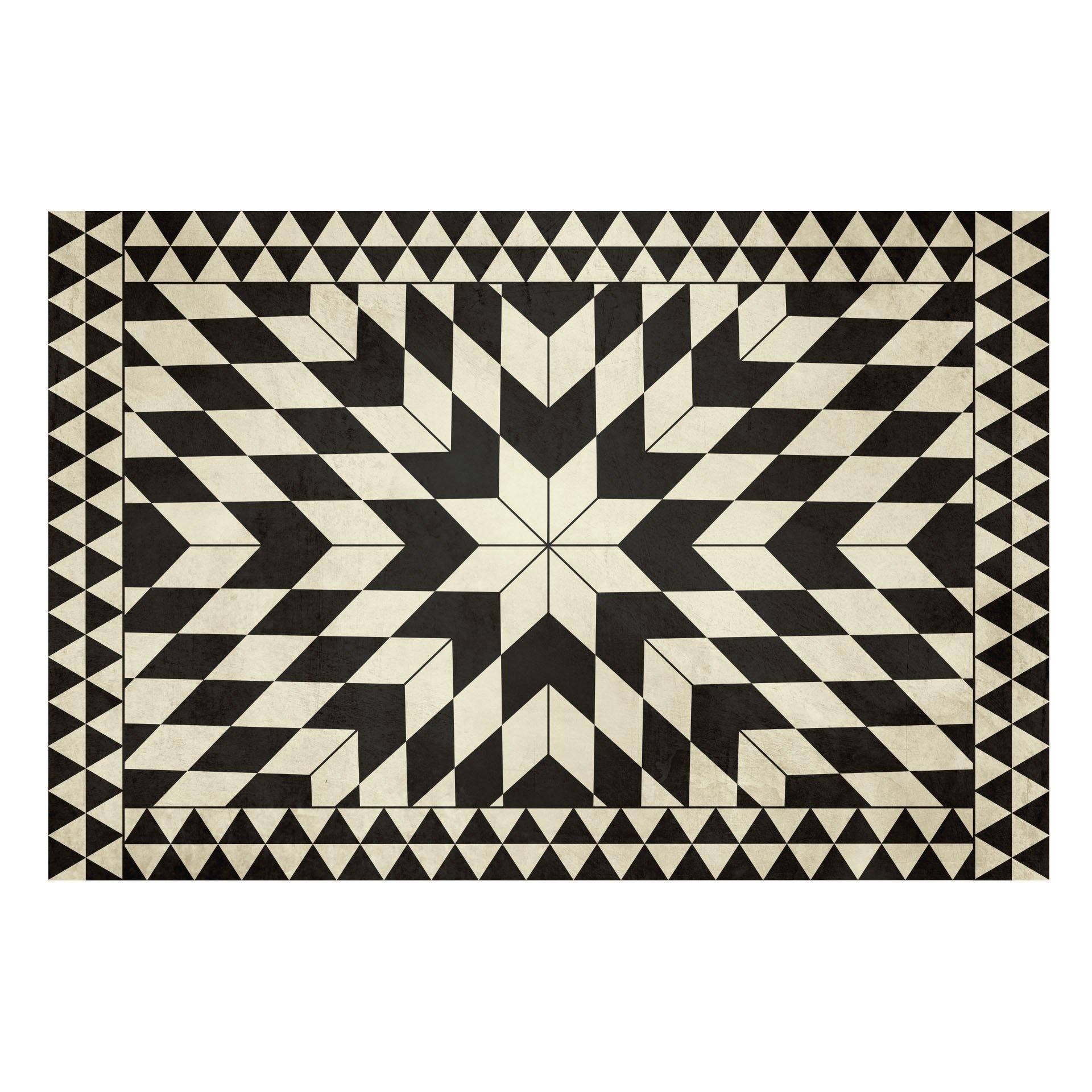 Carolina Creekhouse - Wholesale Door Mat - Lila FloorFlat | Black - Premium Vinyl Floor Mat0