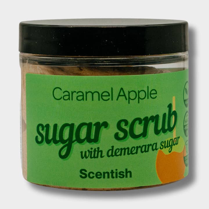 Caramel Apple Sugar Scrub for wholesale by Scentish