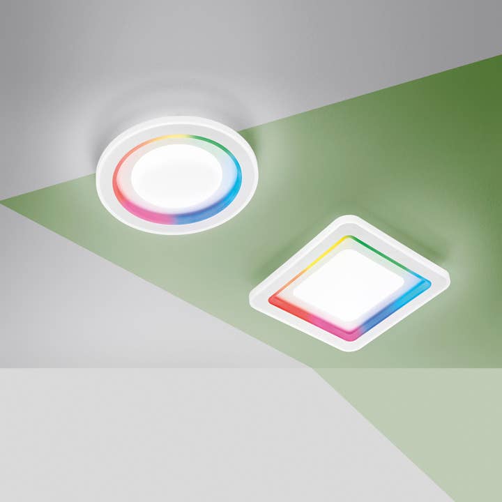 Gruppo F.T - Wholesale Chandelier/Hanging Light - DYGITAL white 40W CCT+RGB LED ceiling light with remote control2