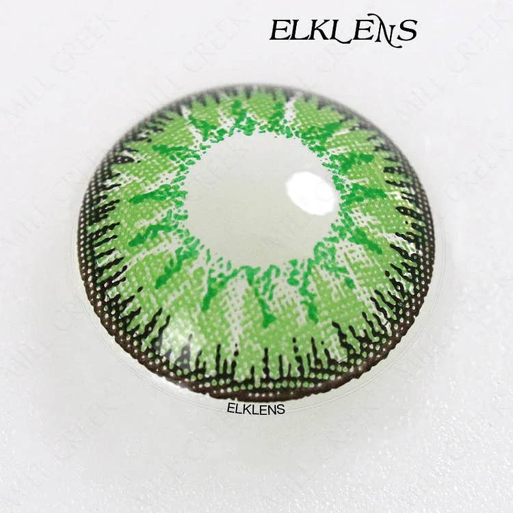 ELKLENS – wholesale Contact lenses – ELKLENS Wika Green Colored Contact Lenses3