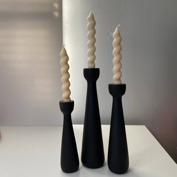 Candelabras set of 3 | Taper Candle Holder for wholesale by Fancy Concrete