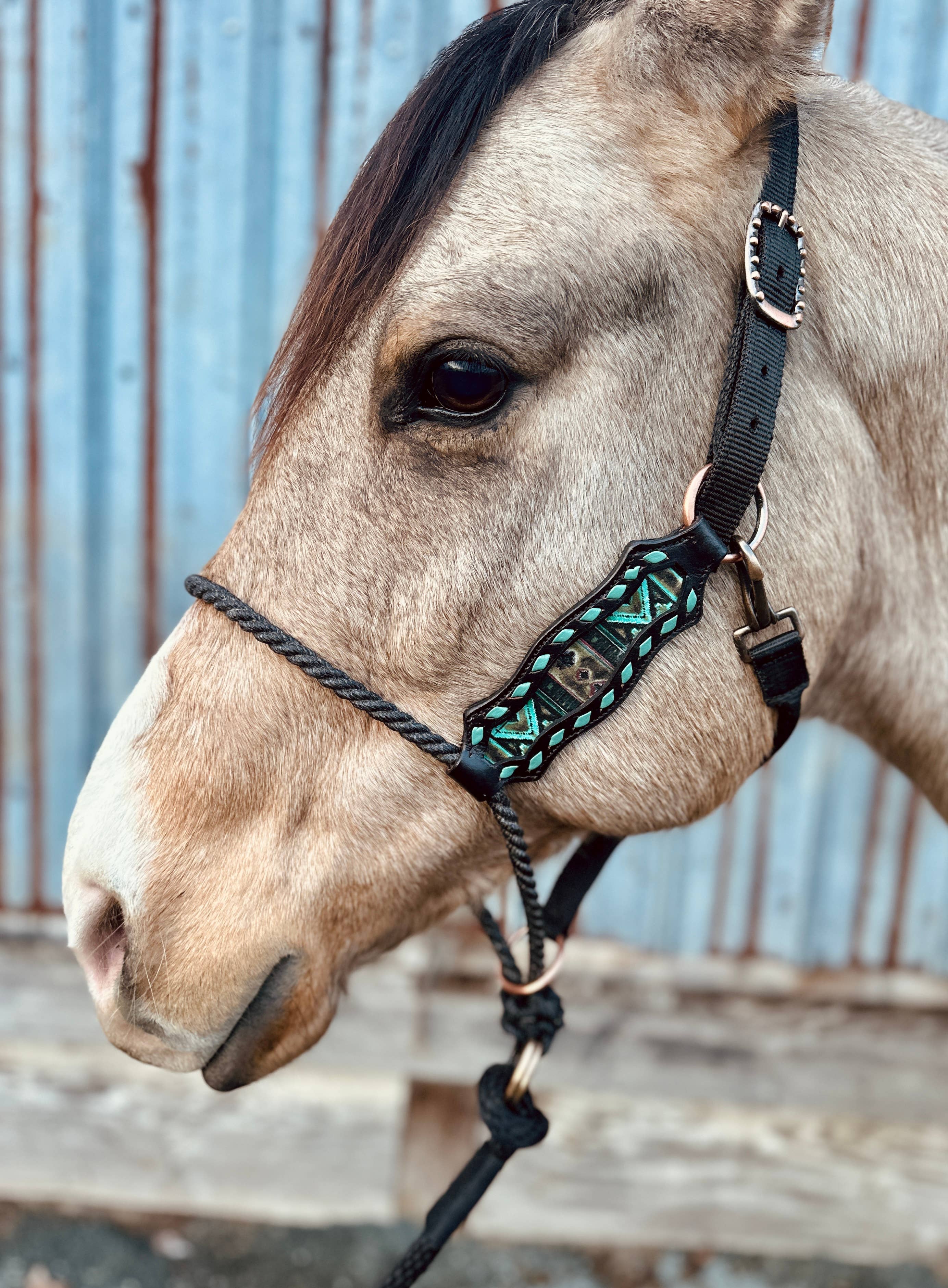 Schulz Equine - Wholesale Horseback Riding Gear - Lariat Nose Halter16