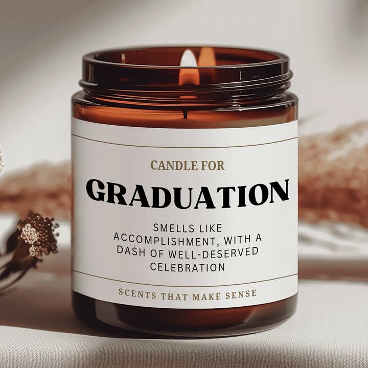 Graduation Candle Graduation Gift for wholesale by Fragranced Humour