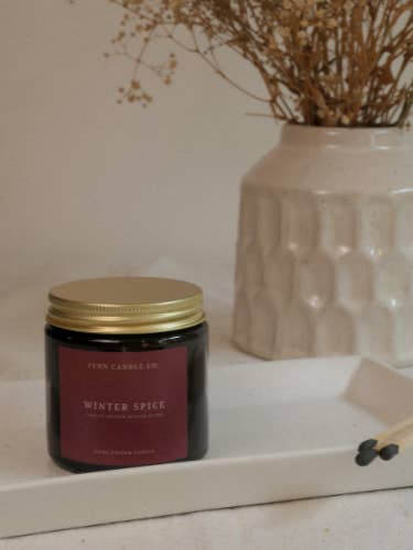 Épice d'hiver | Bougie de soja | Bougie de Noël | Bougie d'hiver pour la vente par Fenn Candle Co.