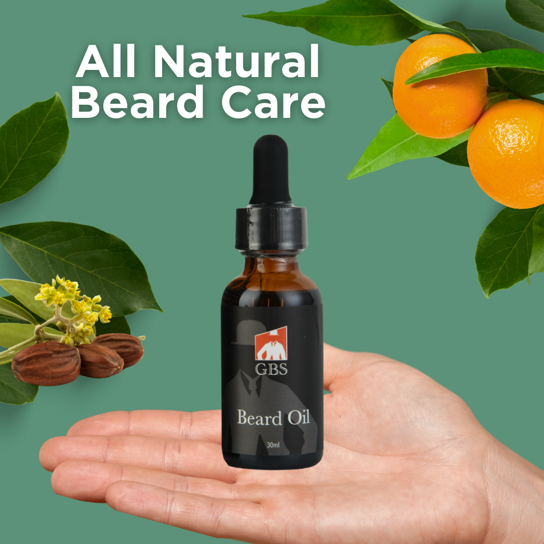 GENTS FINE GROOMING PRODUCTS - Wholesale Beard Styling Product - GBS BEARD OIL WITH JOJOBA + GRAPESEED OIL5